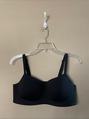 PINK Victoria's Secret Black Seamless Wireless Bralette SZ large